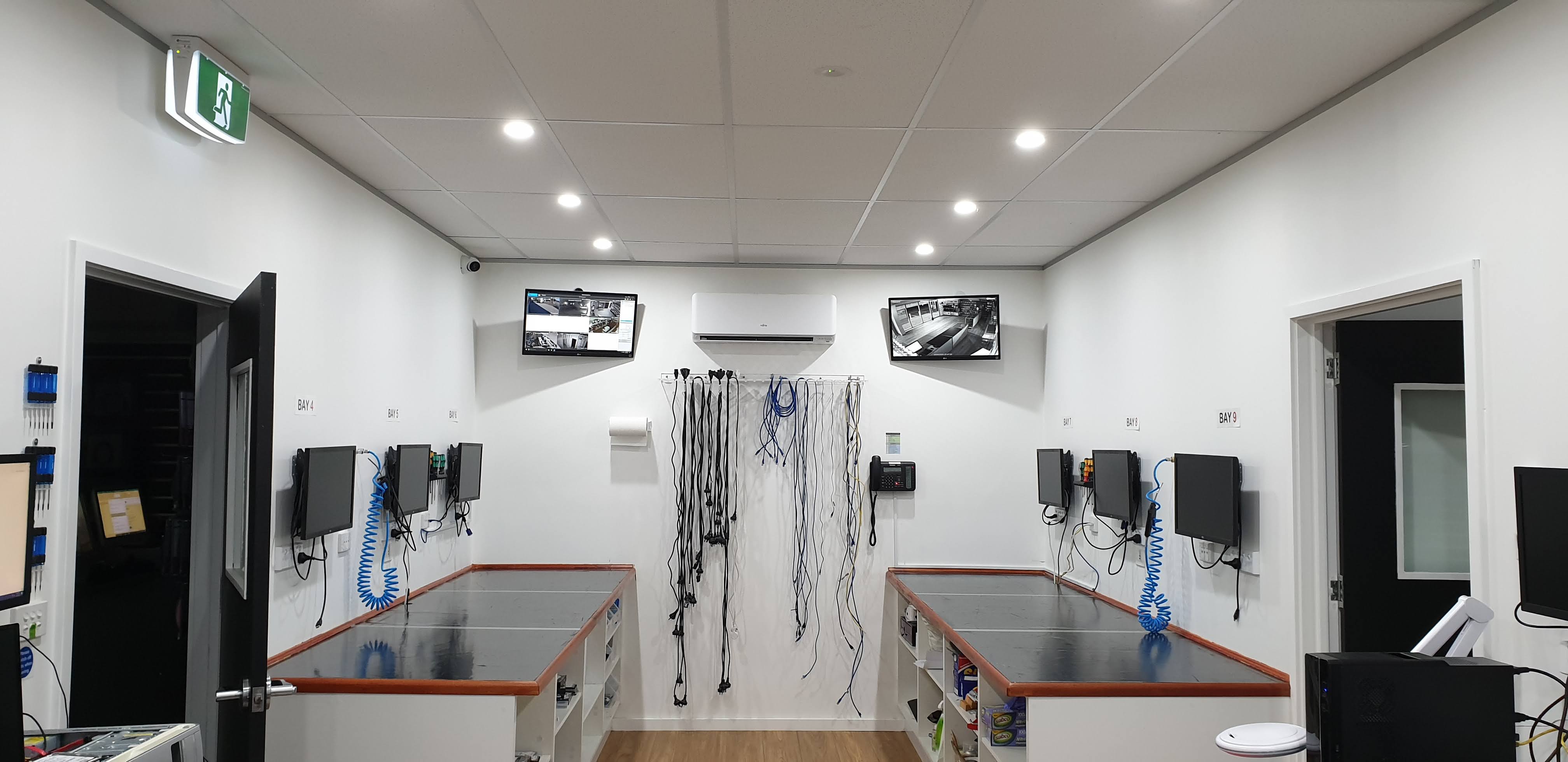 Crawfords state of the art new workshop